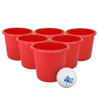Banzai Toss Like A Boss Outdoor Giant Pong Lawn Game with Drawstring Bag, Toss Like A Boss