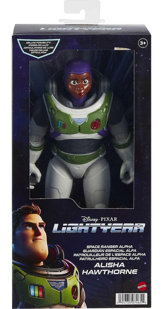 Disney Pixar Lightyear Large Scale Space Ranger Alpha Alisha Hawthorne Figure