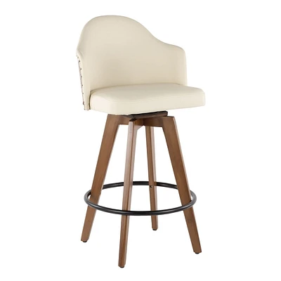 Tabouret de bar moderne milieu-du-siècle Ahoy, de LumiSource