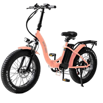 Vélo électrique Daymak Maxie Large 48V Fat Tire - Or Rose