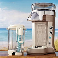 Machine à concoctions glacées Margaritaville Bali - Mélangeur de margaritas, daiquiris, coladas et smoothies, comprend un levier de distribution automatique et un canal de remixage automatique