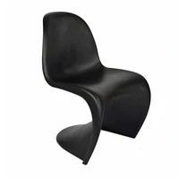 Sara Chair (Matte Finish) in Black