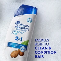 Head & Shoulders Dry Scalp 2-in-1 Anti-Dandruff Shampoo + Conditioner, 370ML