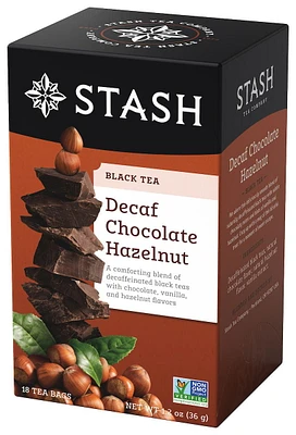 Stash Chocolate Hazelnut Decaf Tea 18 Count