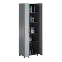 Callahan 16" Utilitaire armoire de rangement, Blanc