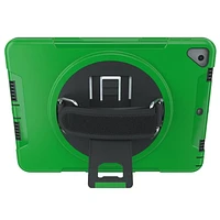 CTA Digital Protective Case with Built-in 360-degree Rotatable Grip Kickstand for iPad 7th and 8th Gen 10.2-in, iPad Air 3 and iPad Pro 10.5-in