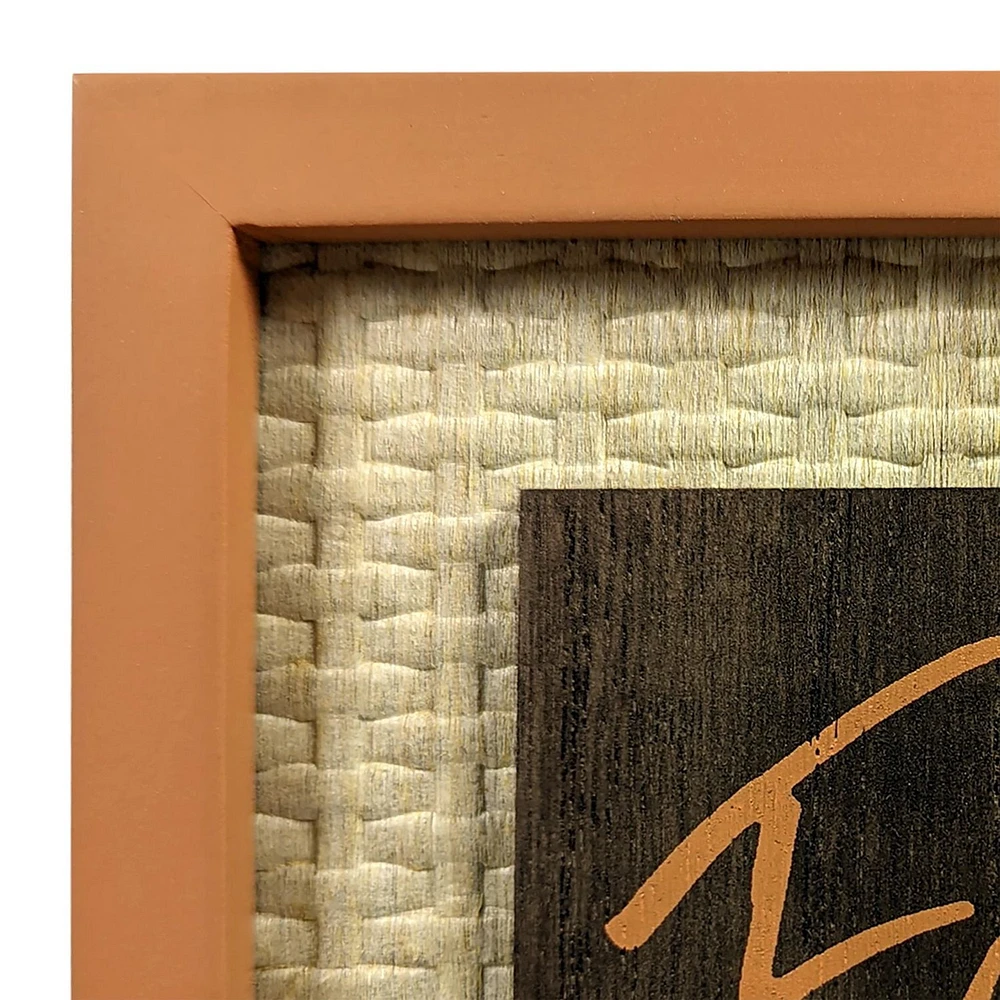 PLAQUE FAMILIALE - ORANGE