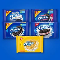 OREO Golden Vanilla Sandwich Cookies, Family Size, 439 g