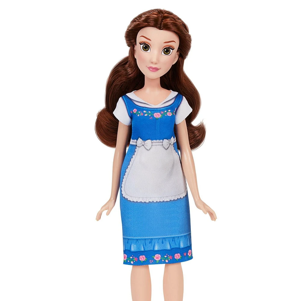 Disney Princesses Belle et son armoire, poupée mannequin avec accessoires, jouets La Belle et la Bête pour enfants, à partir de 3 ans
