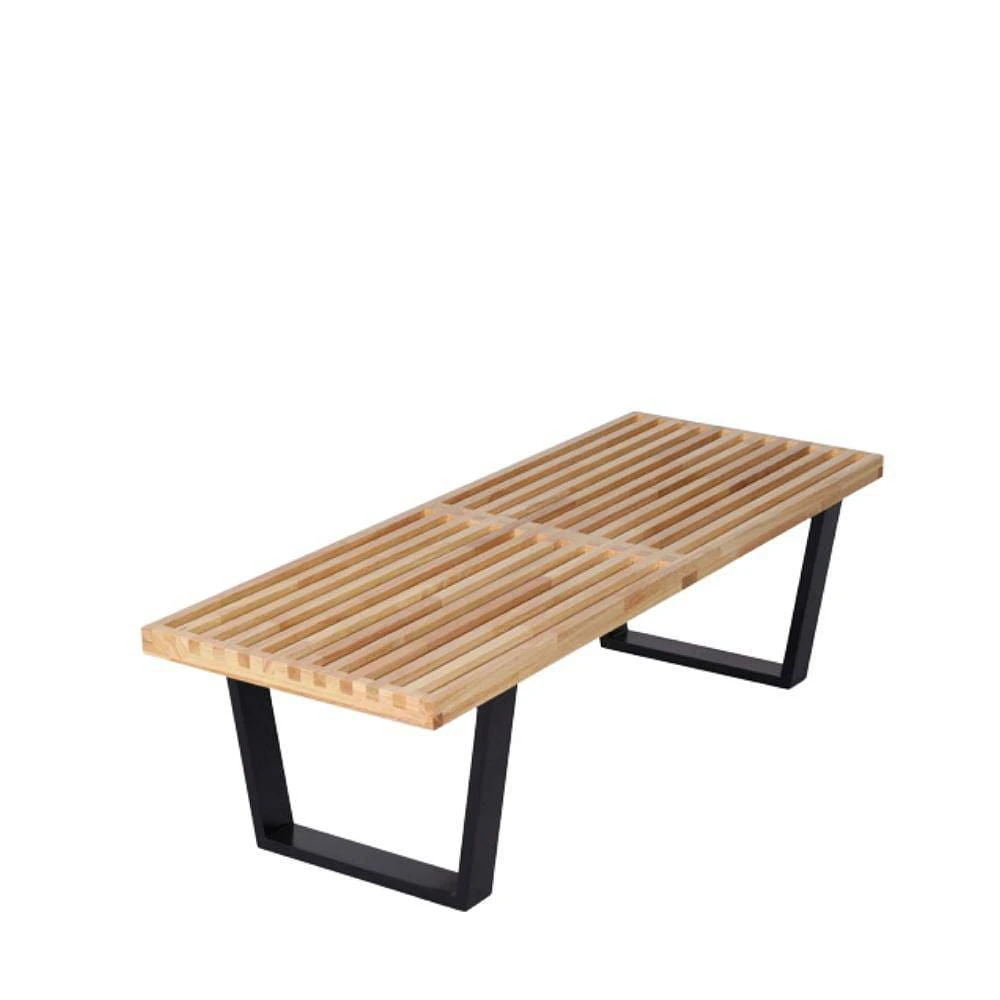 Percy Bench in Natural, Natural Bench, Manufactured Wood Bench, Natural Line Bench, Natural Wood Bench, Patio Bench, Entryway Bench 48"