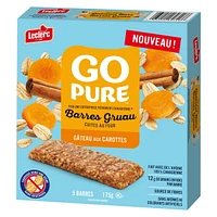 Go Pure Soft Baked Carrot Cake Oatmeal Bars, 5 / 175g