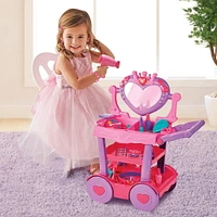 Beauty cart with light and sound