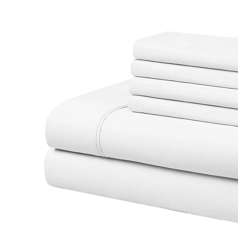 Microfiber Sheet Set with Bonus Pillowcases