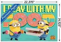 Illumination Despicable Me 4 - Donuts Wall Poster with Pushpins, 22.375" x 34"