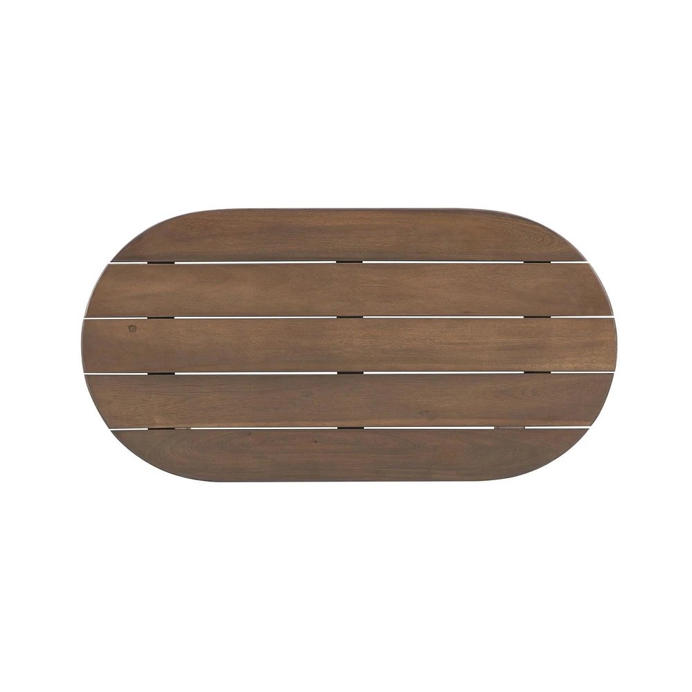 Teak Adirondack Outdoor Coffee Table