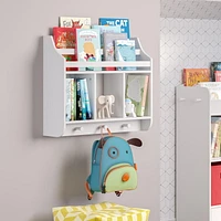 Collection Book Nook Maison RiverRidge® Bibliothèque murale blanche pour enfant
