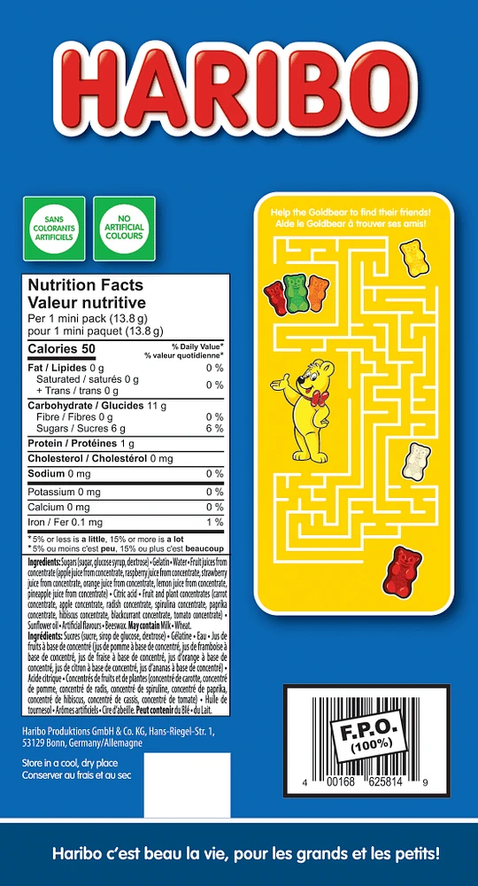 Haribo Goldbears, Haribo Goldbear Gummies Summer