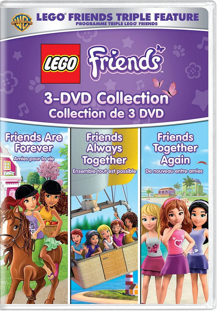 LEGO Friends Triple Feature: Friends Are Forever / Friends Always Together / Friends Together Again