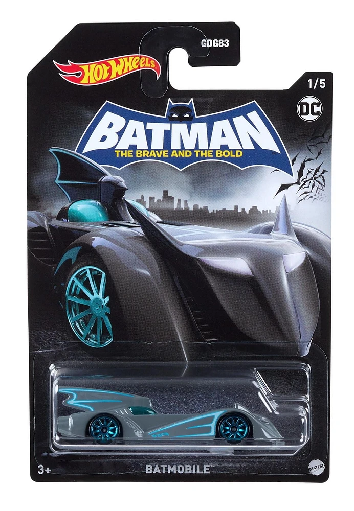 Véhicule Batmobile Hot Wheels à l’échelle 1:64