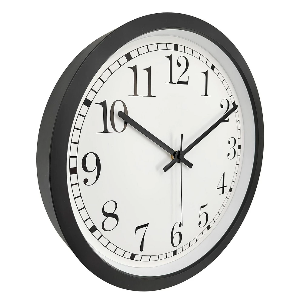 Horloge murale hometrends de 14 po 14 po de diamètre