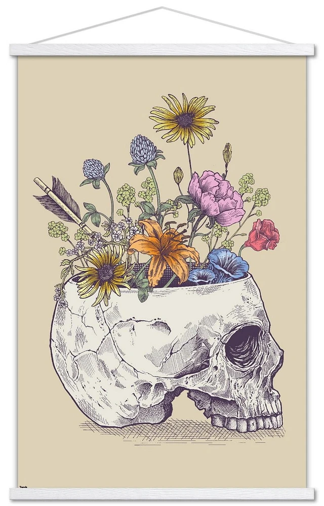Rachel Caldwell - Crâne de fleur
