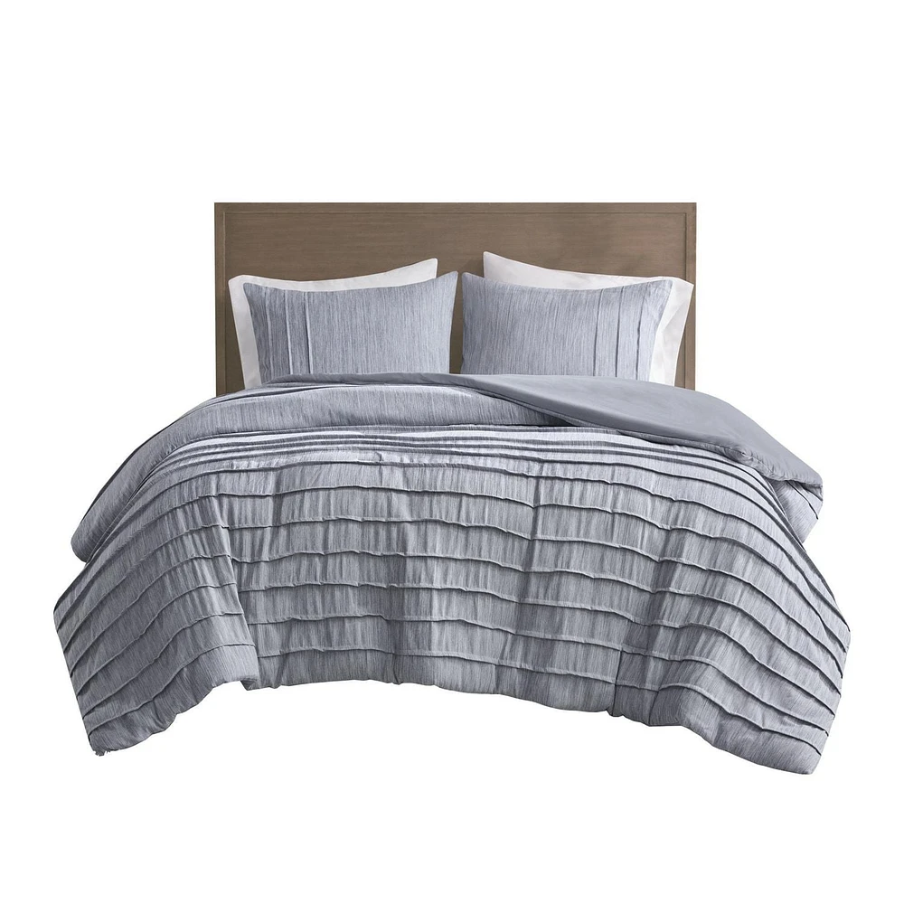 Beautyrest Maddox 3 Piece Oversized Duvet Cover Set