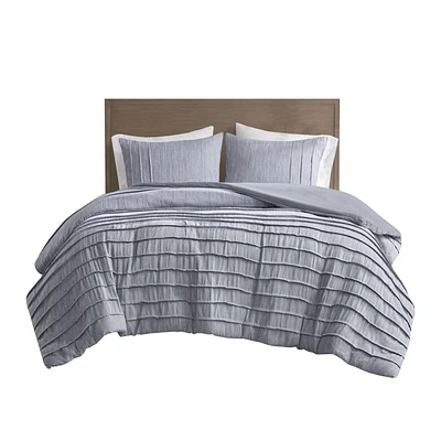 Beautyrest Maddox 3 Piece Oversized Duvet Cover Set