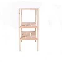 Rangement Adwood Pine en bois de pin à 3 tablettes