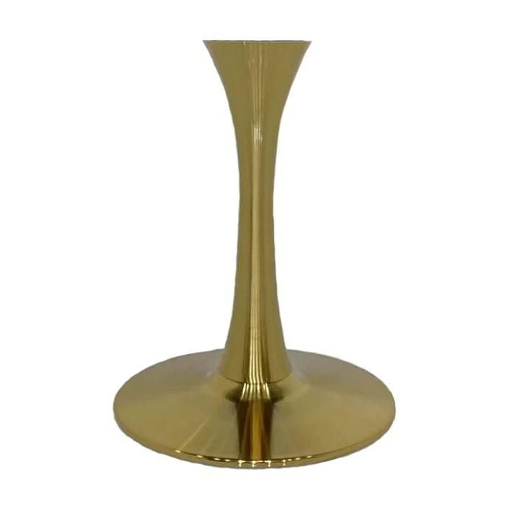 Kenlyn Dining Table,sleek black sintered stone, sturdy base in a brushed gold brass finish. This 35.5-inch table exudes modern elegance and sophistication