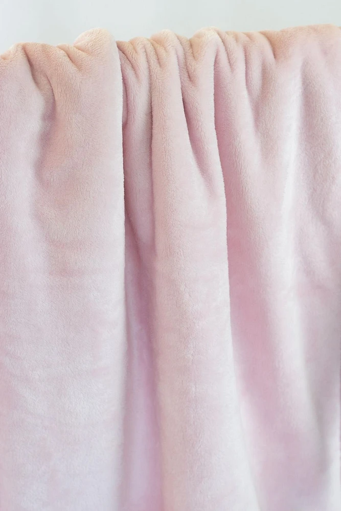 Juddlies Designs - Baby - Flannel Sherpa Blanket - Machine Washable