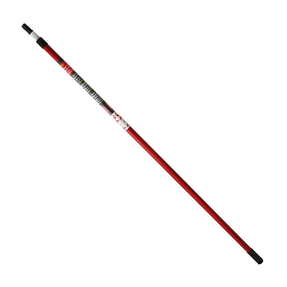 Project Select 2 Section Metal Extension Pole, Extends from 3ft tp 6ft
