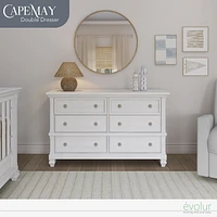 Evolur Signature Cape May Double Commode, Modèle #896-WW