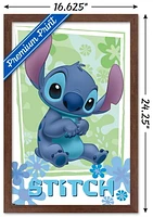 Disney Lilo and Stitch - Flowers Wall Poster, 22.375" x 34" Framed