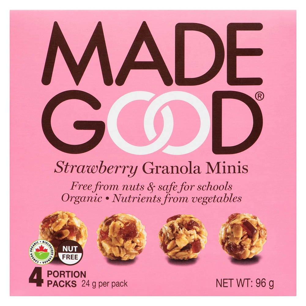Made Good Organic Strawberry Granola Minis