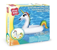 Play Day - Géant Licorne Flotteur de Piscine