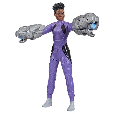 Marvel Studios' Black Panther: Wakanda Forever, figurine articulée Shuri Effet vibranium de 15 cm, jouet pour enfants, à partir de 4 ans