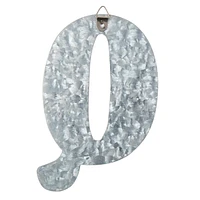 On the Surface™ Tin Letter Wall Art, "Q"