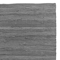 Tapis en coton solide Fabstyles, tapis en chiffon pour salon, couloir, patio
