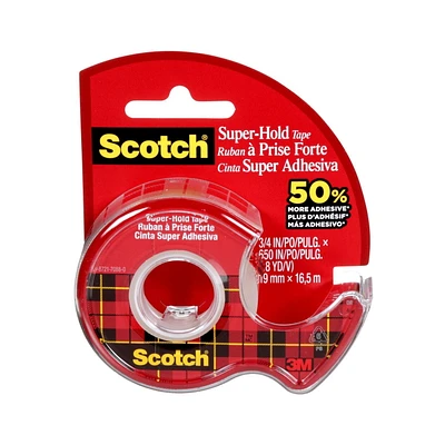 Ruban à prise forte Scotch®, 198-ESF 19 mm x 16,5 m (3/4po x 18v)
