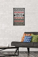 Challenge Your Limits Wall Poster, 14.725" x 22.375"