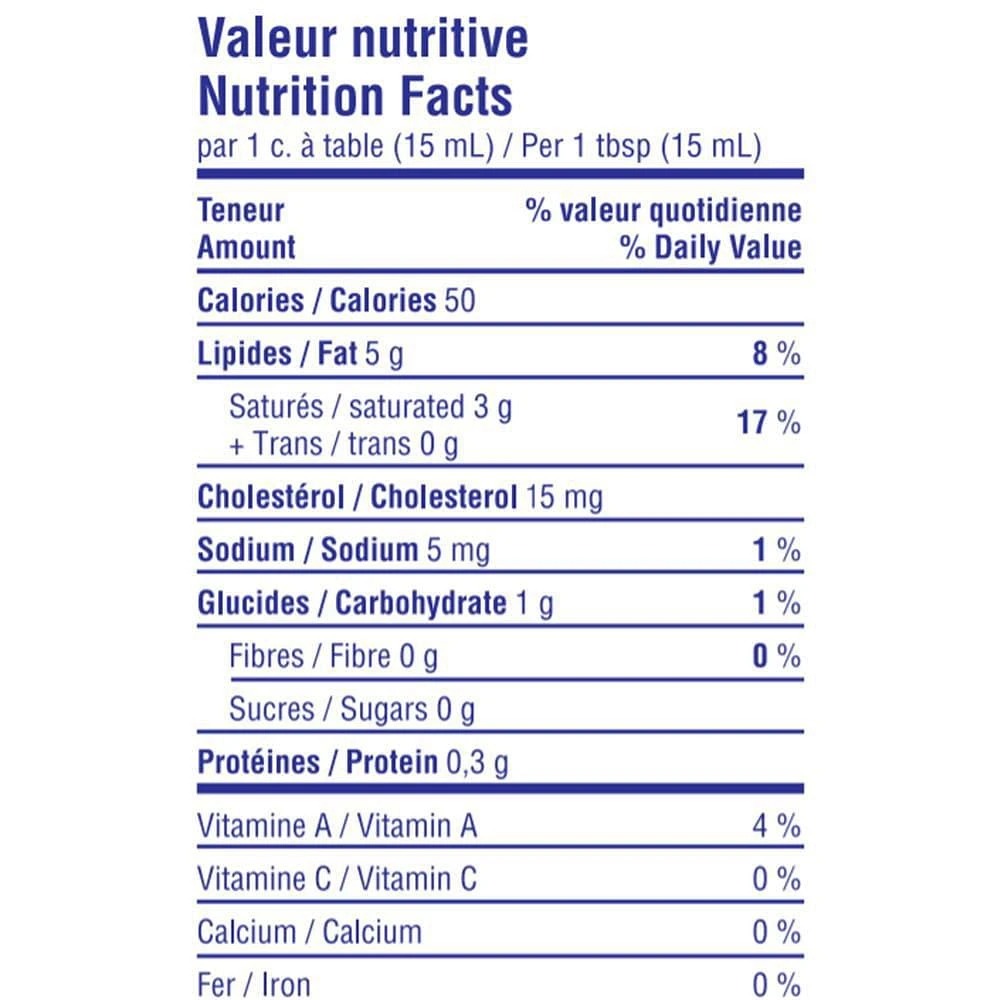 Québon 35% Whipped Cream, 1 L