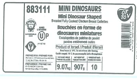 OF TOV CHICKEN, Chicken Dinosaur KFP