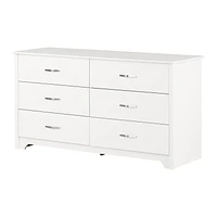 Bureau  6 tiroirs Fusion Meubles South Shore