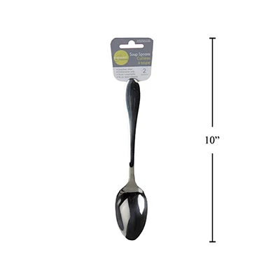 Luciano Gourmet Stainless Steel 12-Pieces Soup Spoon