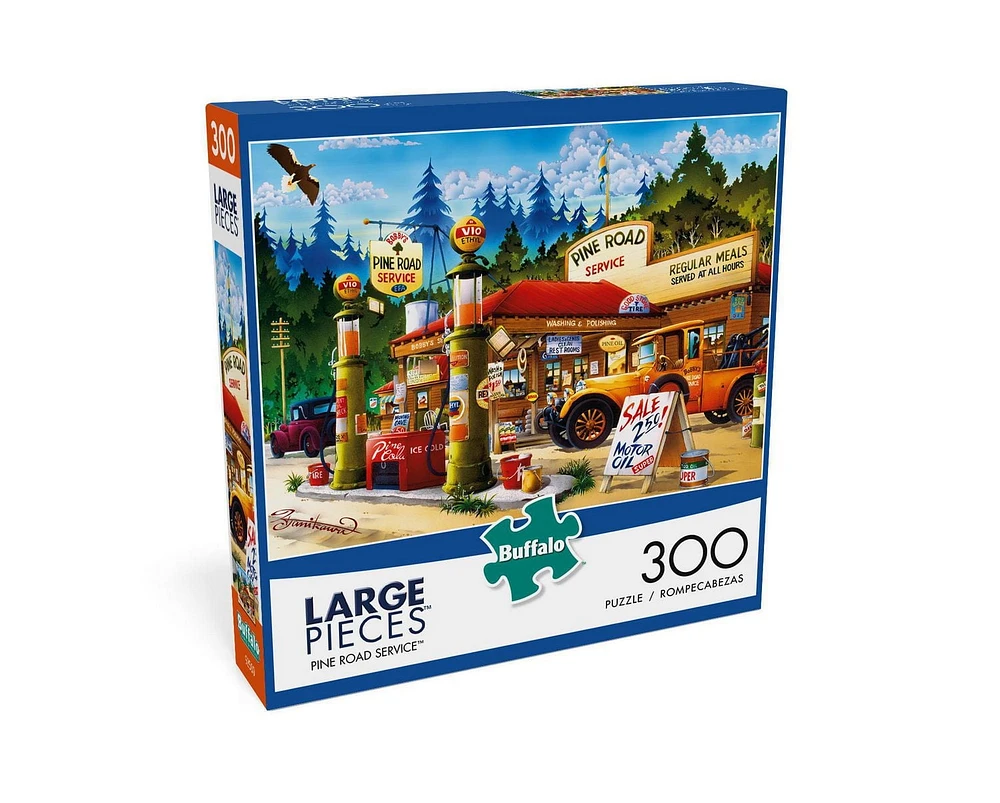 Buffalo Games - Le puzzle Large Pieces - Pine Road Service - en 300 pièces
