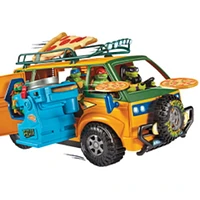 Teenage Mutant Ninja Turtles : Van de livraison de pizza et de feu Mutant Mayhem Véhicule figurine TMNT