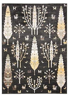 ECARPET Washable Boho Chic Area Rug for Bedroom, Living Room, Kids Nursery