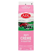 ADL Whip Cream Carton 1L, ADL Whp Crm Crtn 1L