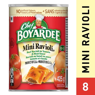 Chef Boyardee® Beef Ravioli FULL 8 can CASE