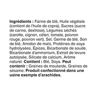 Breton Garden Vegetable Crackers, Dare, 200 gr